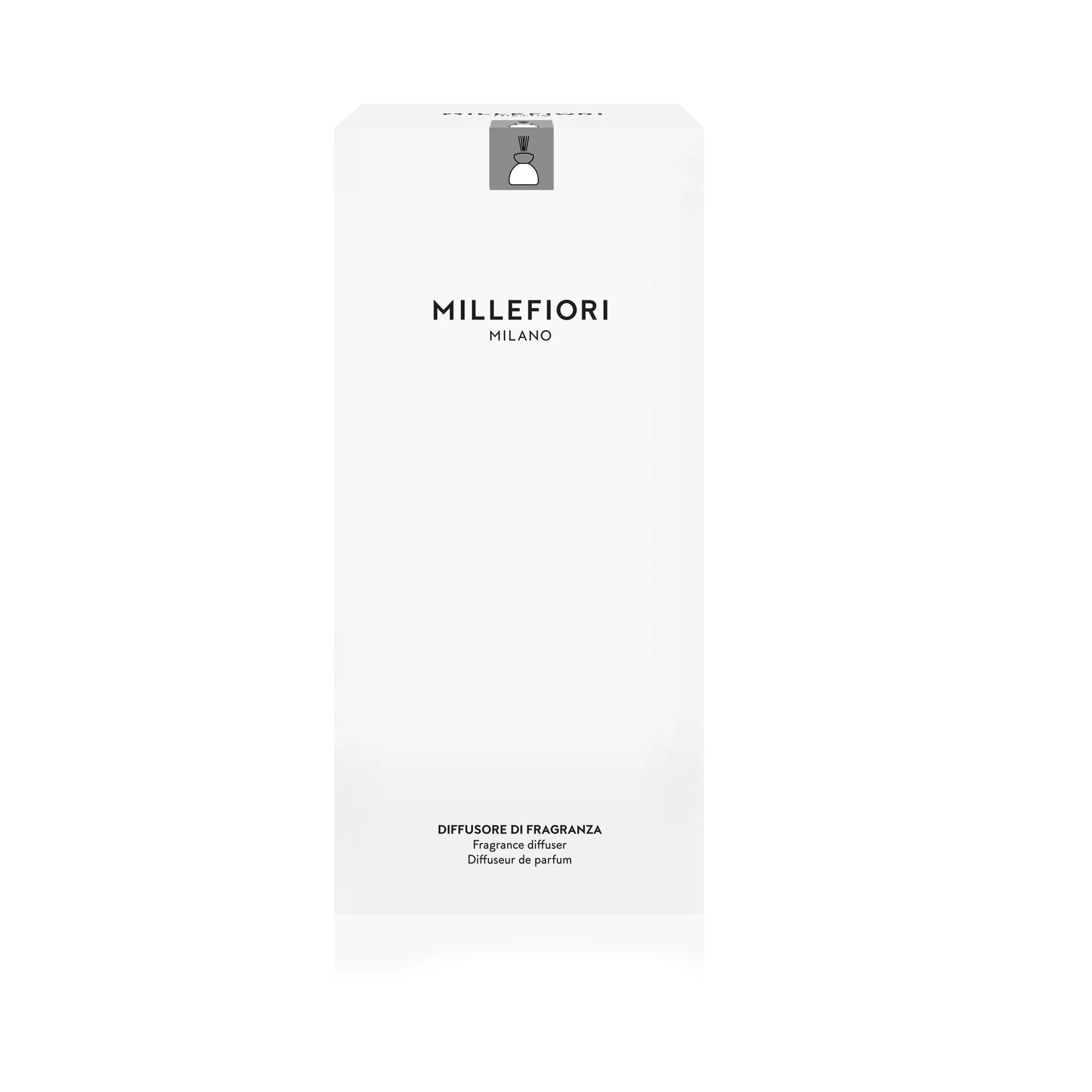 Air Design Diffusore Marble Trasparente Con Tappo Grigio - Image 3